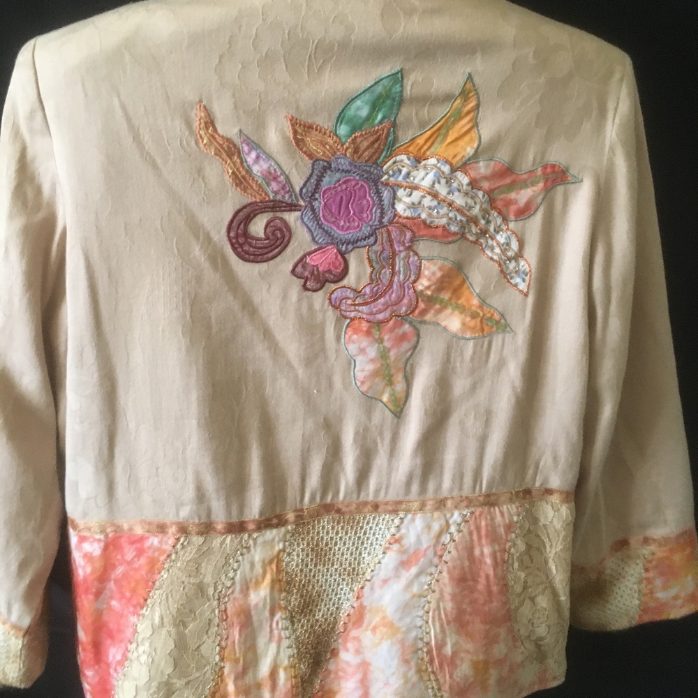 hand embroidery Nehru collar 5 bottoms jacket